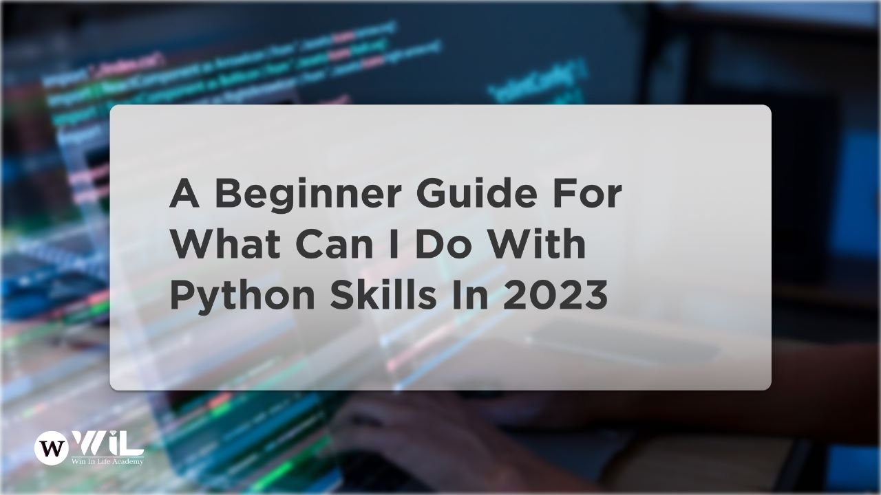 A beginner guide for what can I do with Python skills in 2023