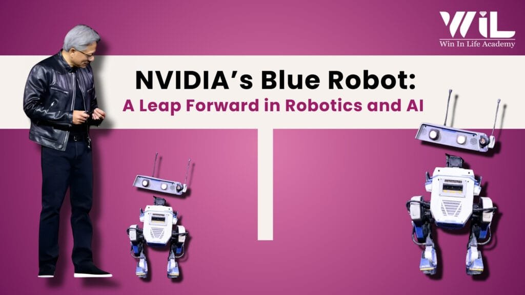 Blue robot