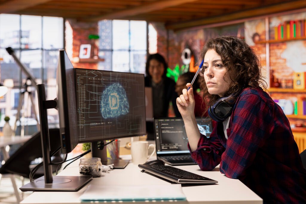 Python ML libraries shown for beginners on a computer screen.