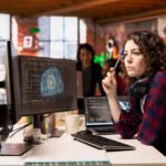 Python ML libraries shown for beginners on a computer screen.