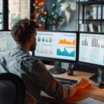 DAX functions in Power BI showing examples like SUM, CALCULATE, COUNTROWS, and DISTINCTCOUNT for data analysis