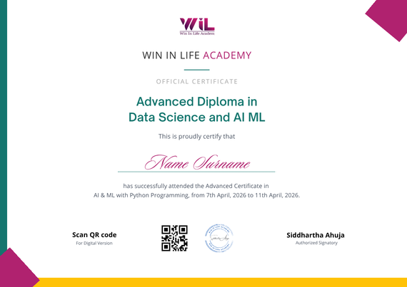 Wila Certificate