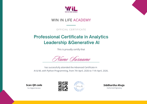 Wila-Certificate