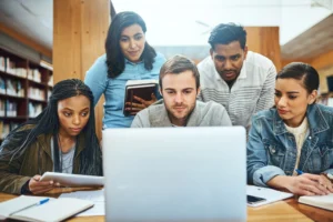 Students learning practical digital marketing and AI-powered marketing skills through a Digital Marketing Course in Hyderabad.