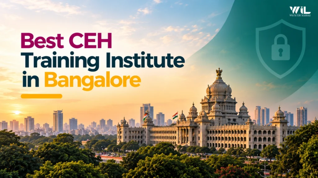 CEH training in Bangalore with ethical hacking labs, cybersecurity tools, penetration testing skills, and CEH certification preparation