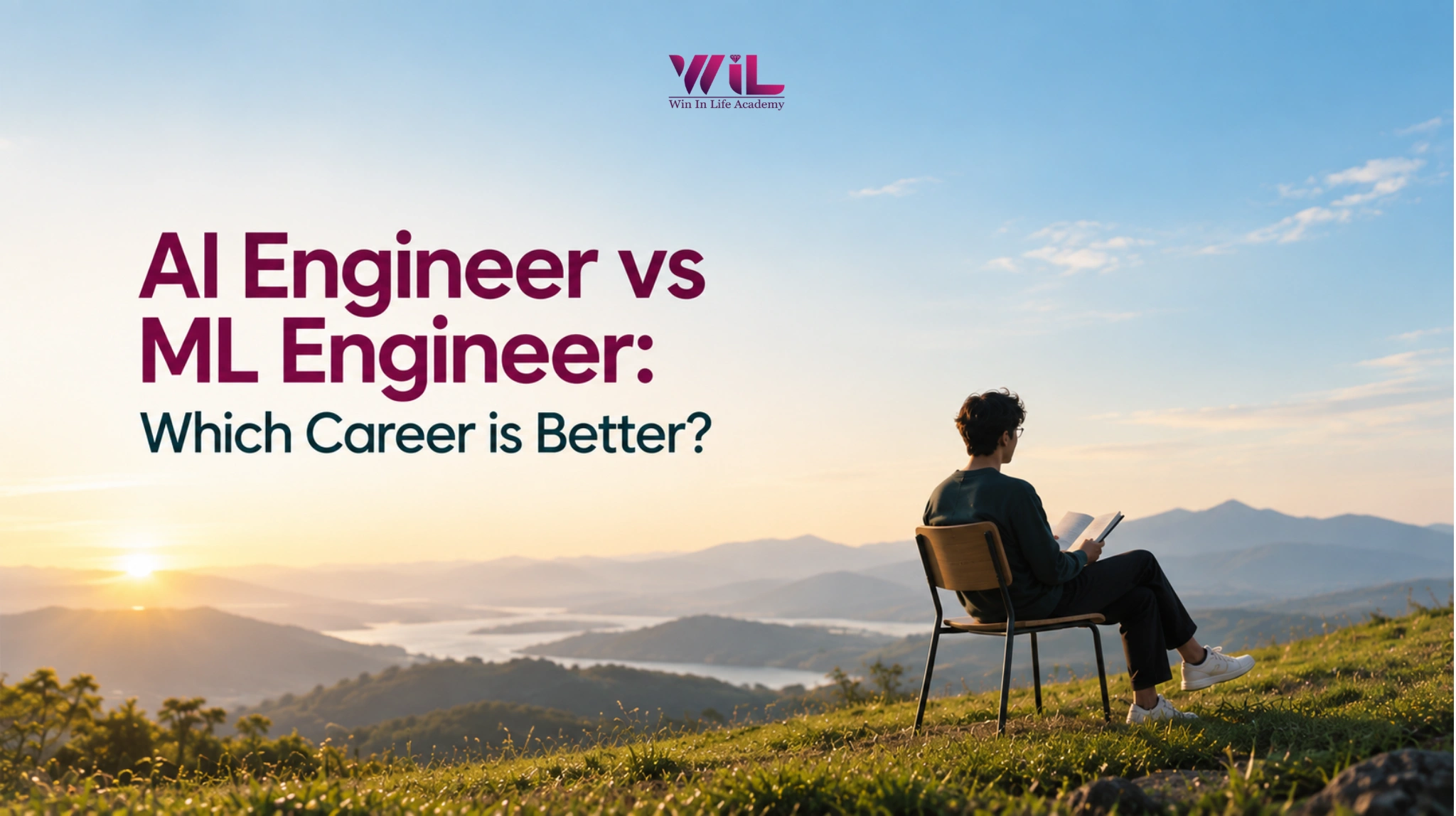 AI Engineer vs ML Engineer comparison showing differences in artificial intelligence, machine learning, skills, tools, and career roles