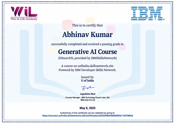 Generative AI Course