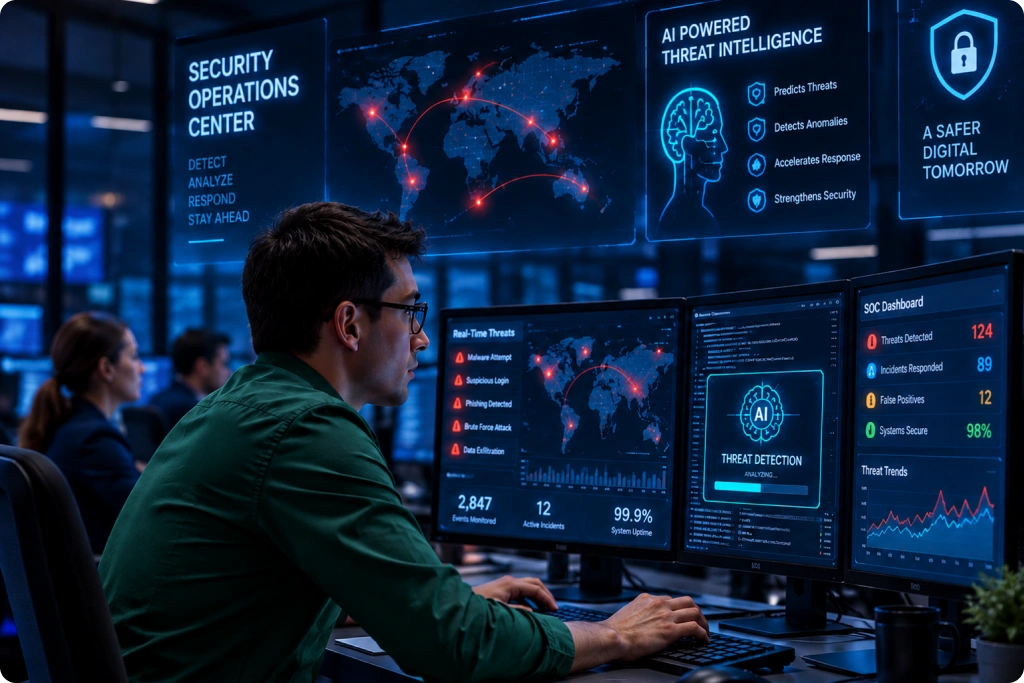 SOC Analyst Certification Course with AI Threat Detection